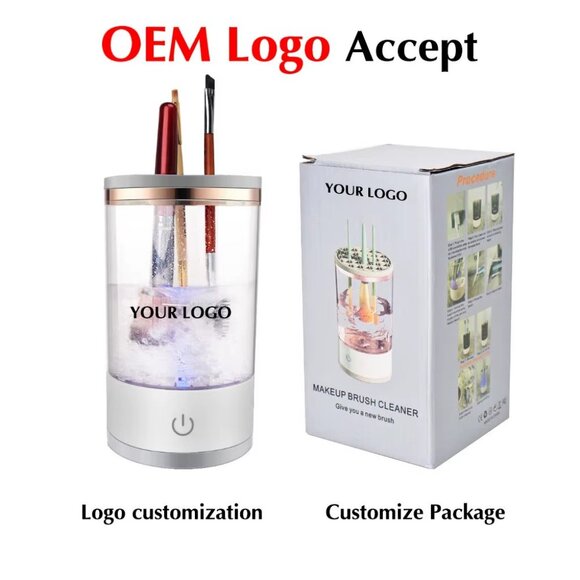 Multi-Functional Electric Makeup Brush Cleaner(1 Set) - Picture 11 of 13